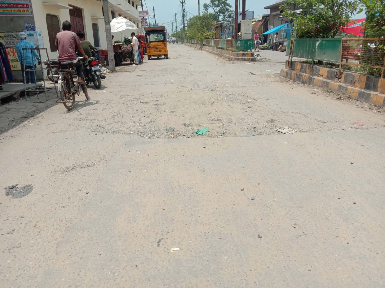 Roads got dilapidated waiting for the budget