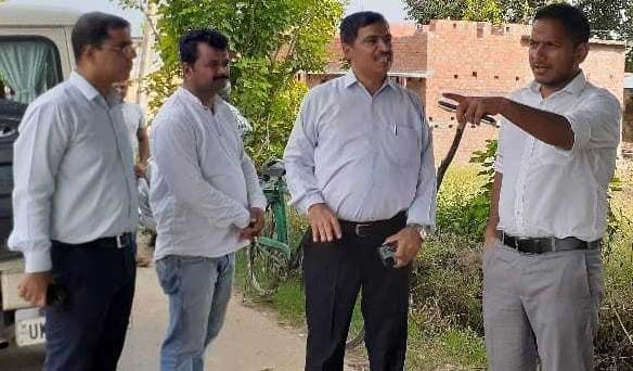 Inspection By DM in Tanakpur