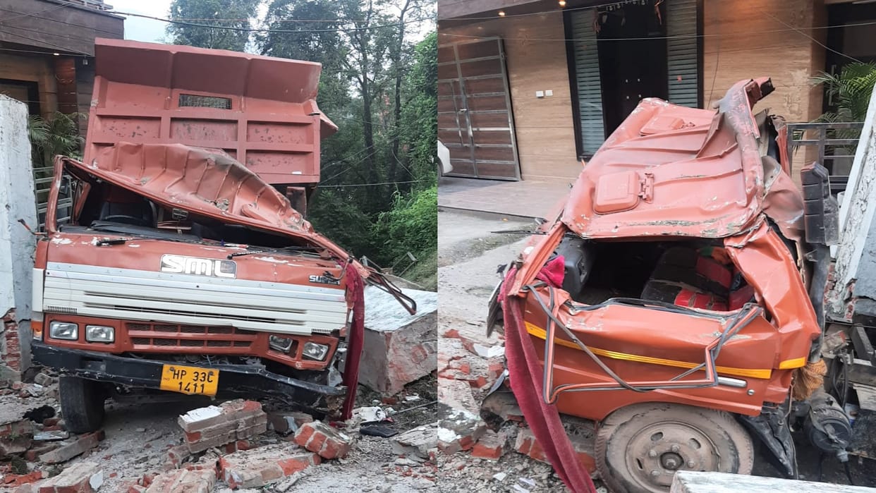 Accident Mandi himachal: three died on spot and one injured