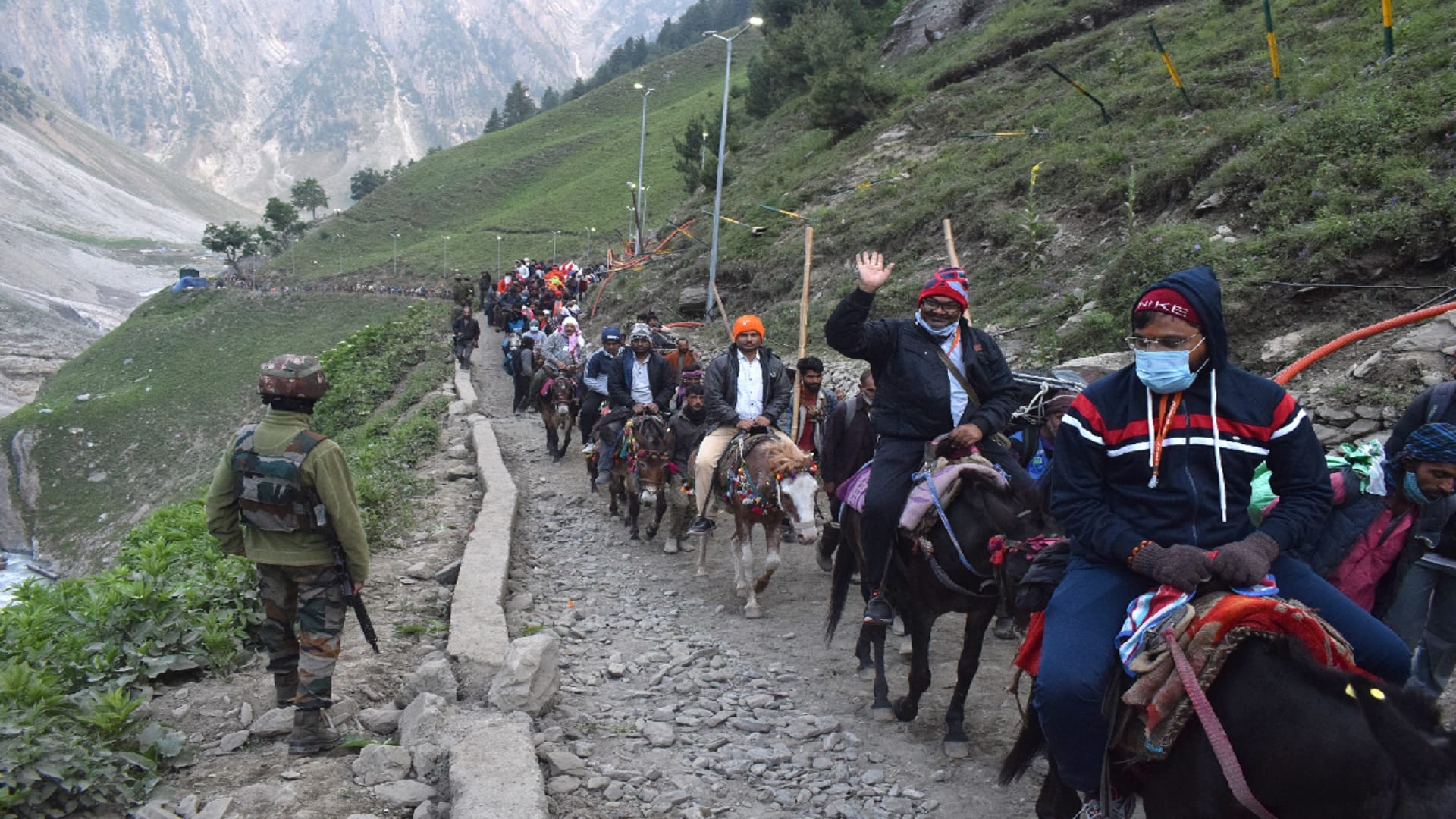 Amarnath Yatra 2023: Security cover ready for Shri Amarnath Yatrapreparations in final stage