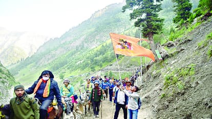 Amarnath Yatra: 19 thousand pilgrims reached holy cave fifth day, Amarnath Yatri feedback service started