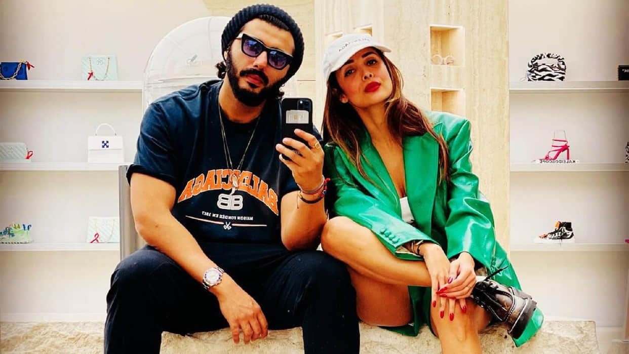 Malaika Arora was seen cheering Arjun Kapoor in the fashion show the fans said Couple goals