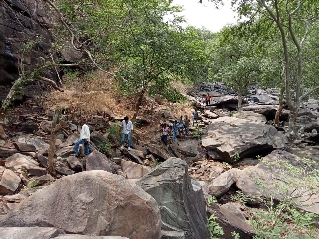 Two students died due to drowning in Chunadari Falls