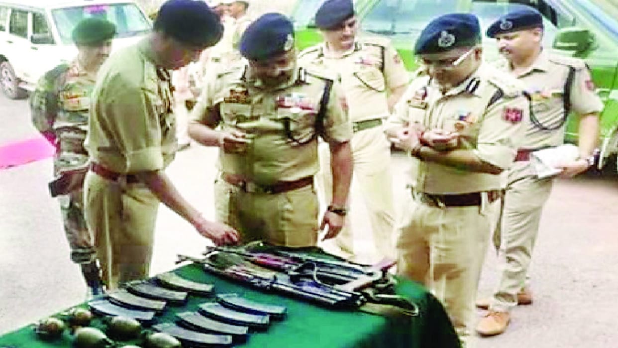 Jammu Kashmir DGP Dilbag Singh said the terrorist Talib was associated with the political party