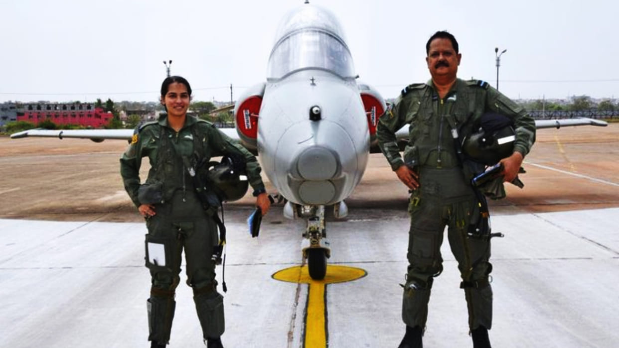 Father daughter duo Flying Officer Ananya and Air Commodore Sanjay Sharma created history