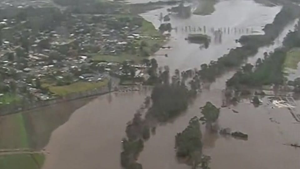 Heavy rain in Australia and 32000 people in Sydney in trouble
