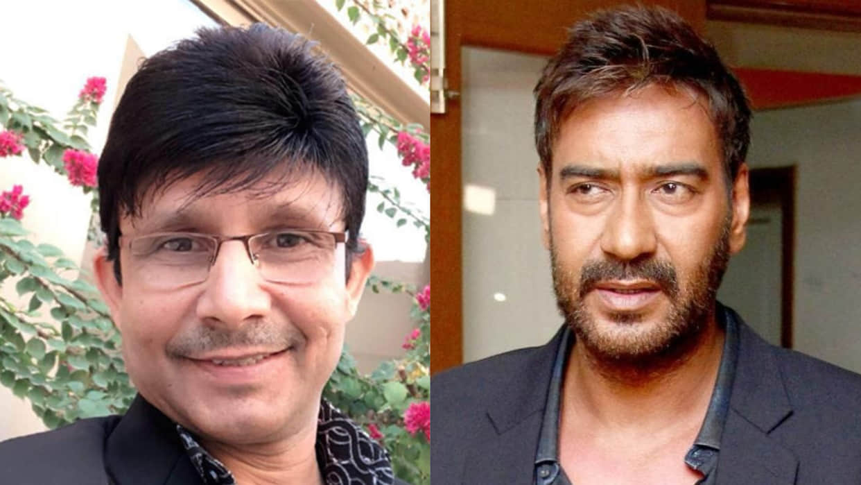 KRK tried to Target Bholaa Director Ajay Devgn called South Blockbuster film Kaithi a super flop people trolled fiercely