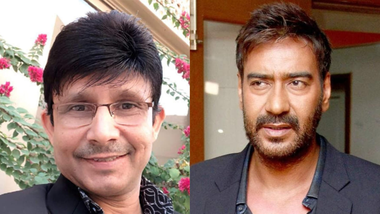 KRK tried to Target Bholaa Director Ajay Devgn called South Blockbuster film Kaithi a super flop people trolled fiercely