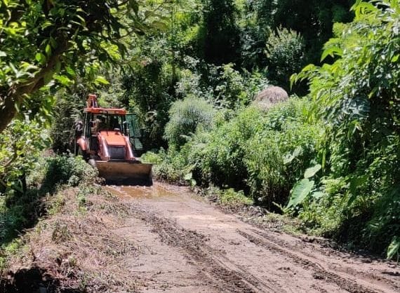 Road is still blocked.