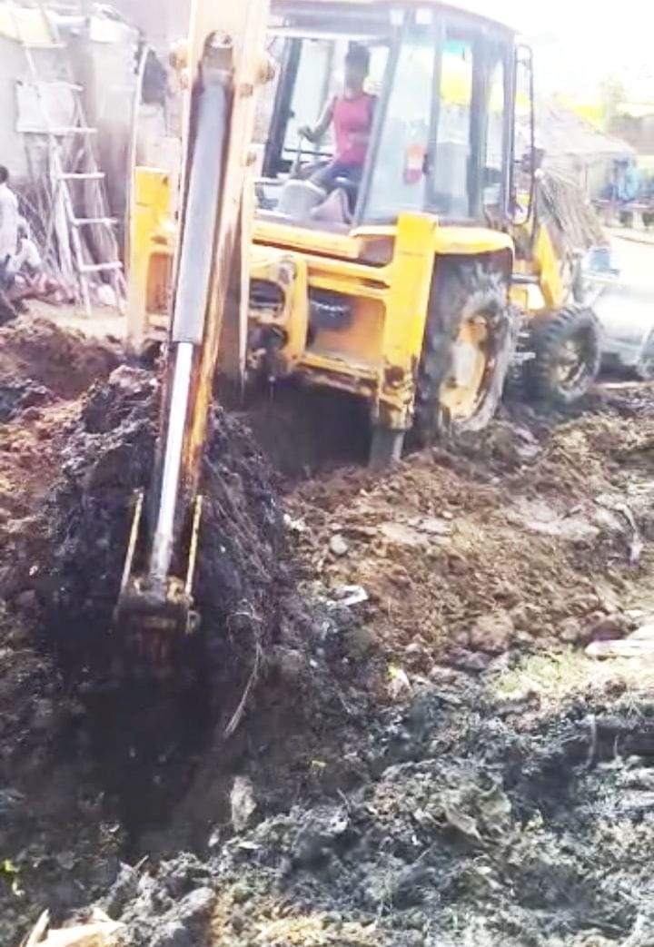 Impact: Drain digging started, will get rid of water logging