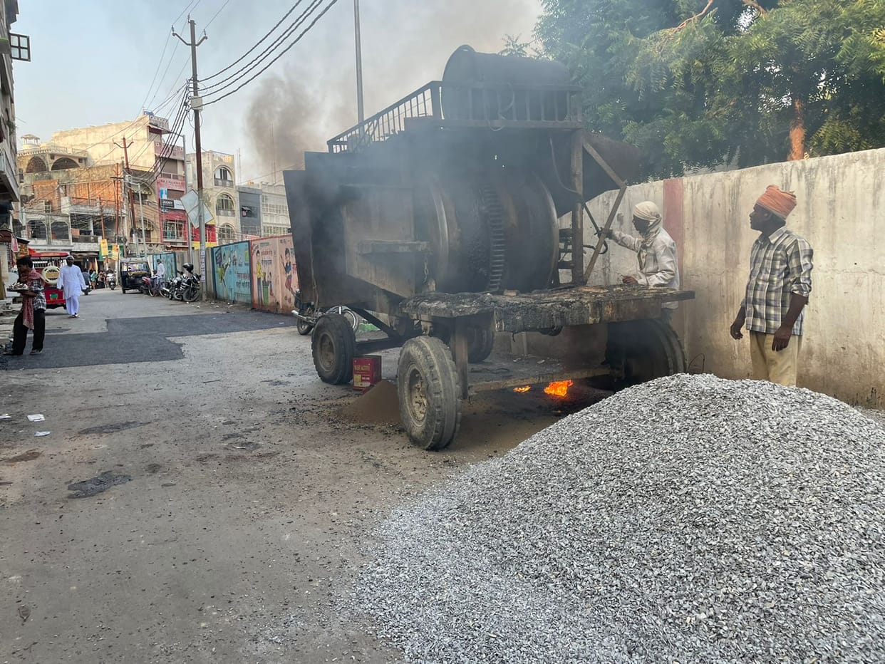 Repair of Saidi Road started