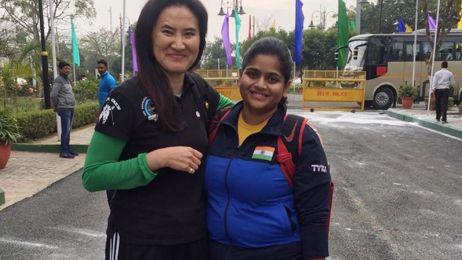 Olympic medalist Munkhbayar Dorjsurenr became the foreign coach of the Indian pistol team