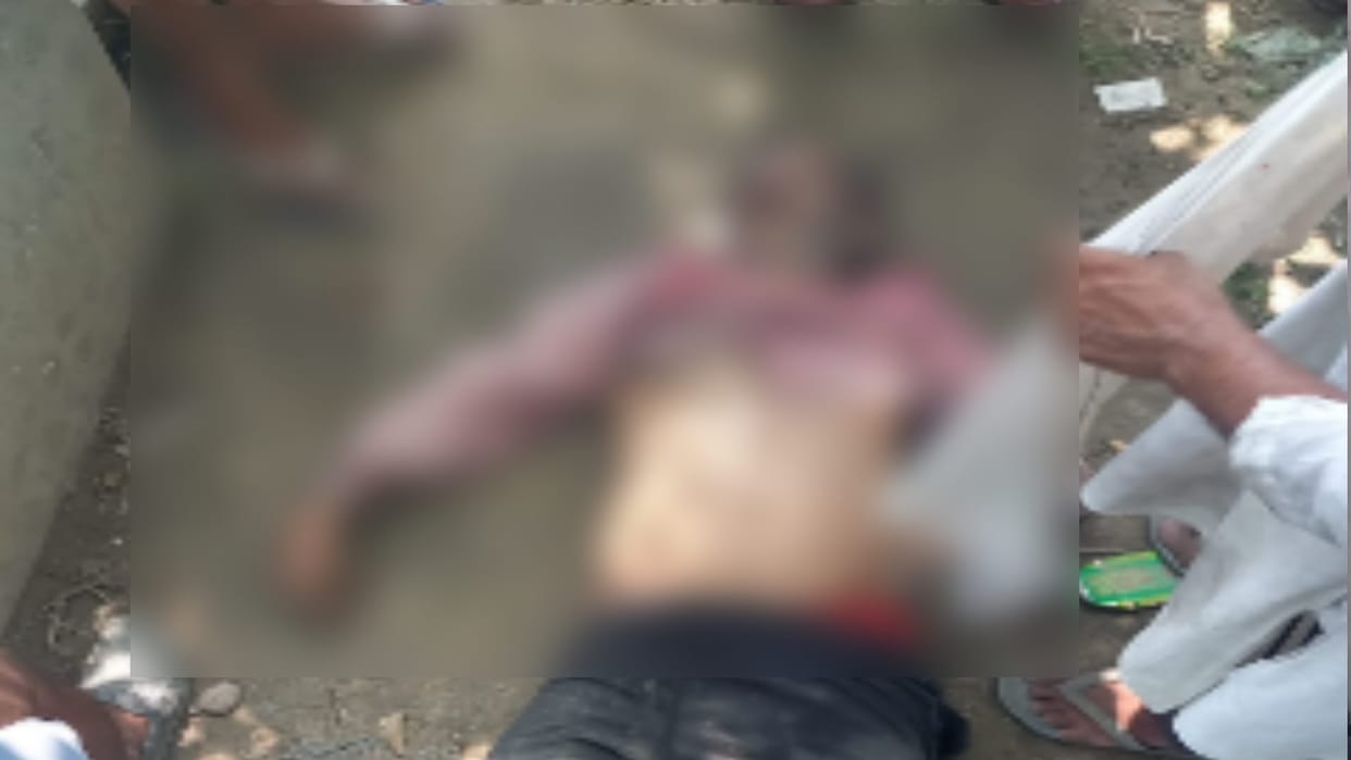 A farmer killed by buffalo in a village in Muzaffarnagar District