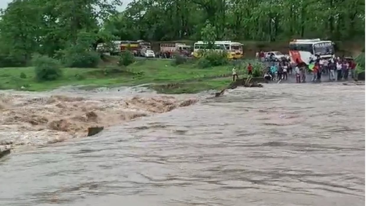 MP Weather Today: Rain alert in more than 15 districts of the state, NH 69 closed due to water filling in Narmadapuram
