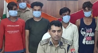Four accused of cow slaughter arrested in Bhindara village