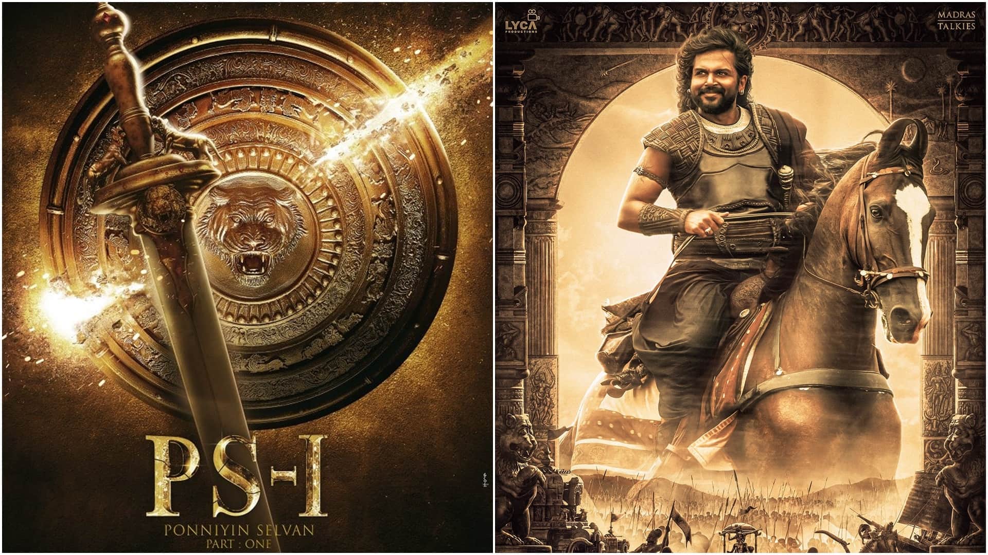 Actor Karthi first look from Ponniyin Selvan 1 is out film to be release on 30 september