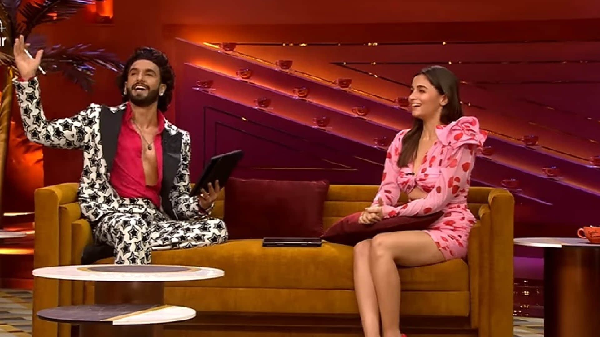 Koffee With Karan 7 First Episode Alia Bhatt Burst Myths About Marriage, Ranveer Singh Walked out of karan johar show