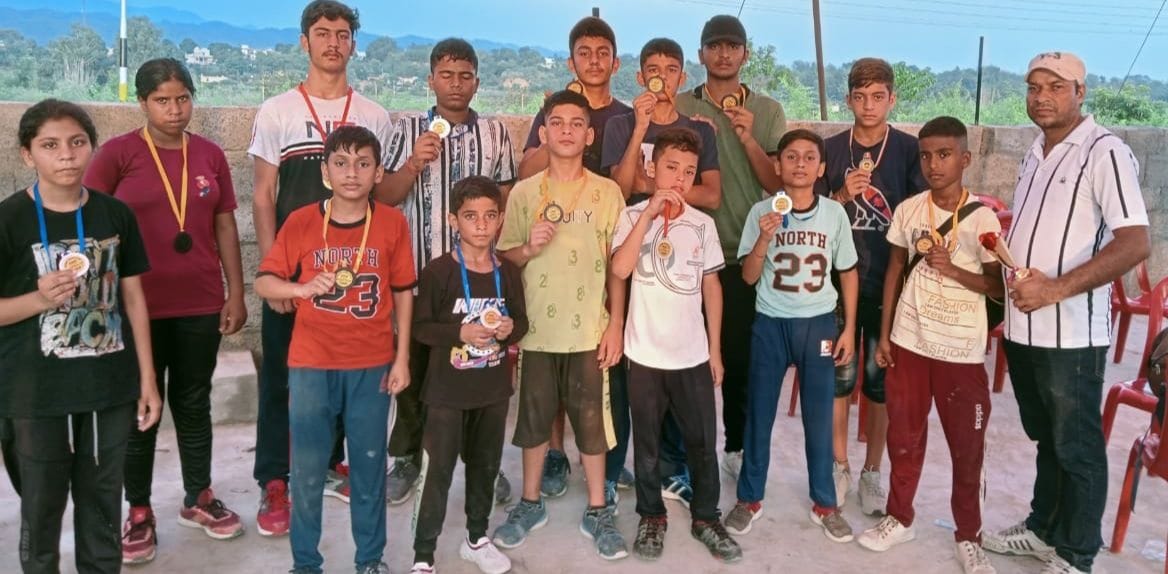 Boxers of Mehtpur Basdehra won 14 medals