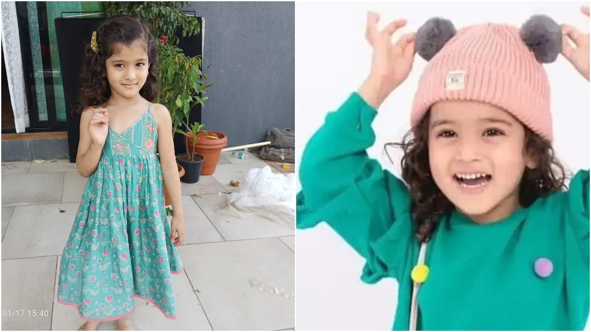 Who is Nandini aka Riddhi Sharma the child artist of Khuda Hafiz 2 shared the screen with Dhoni and Varun Dhawan