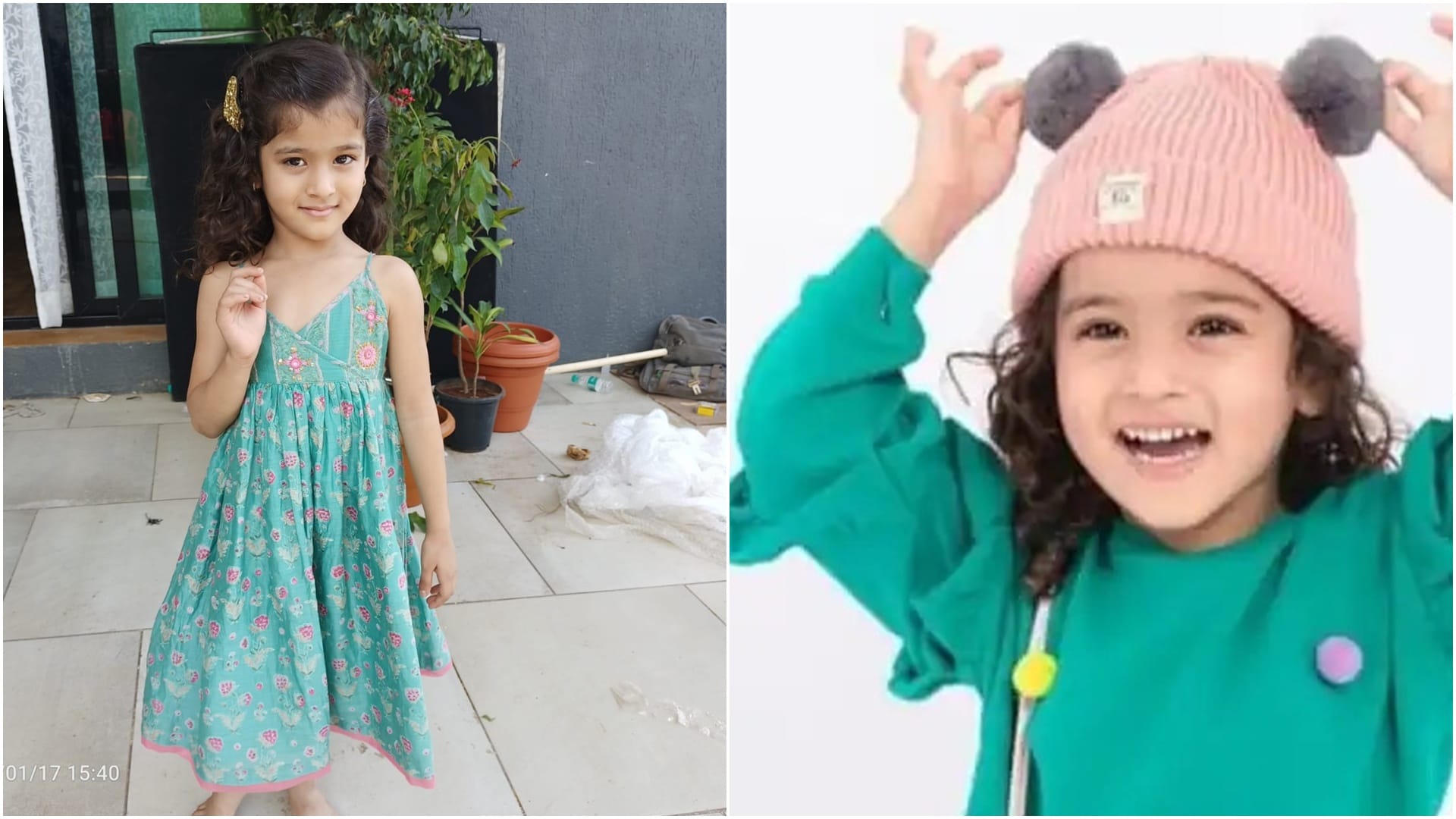 Who is Nandini aka Riddhi Sharma the child artist of Khuda Hafiz 2 shared the screen with Dhoni and Varun Dhawan