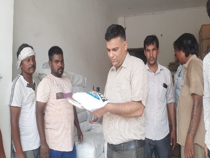 Chief Minister's flying squad raids warehouse made of thermocol