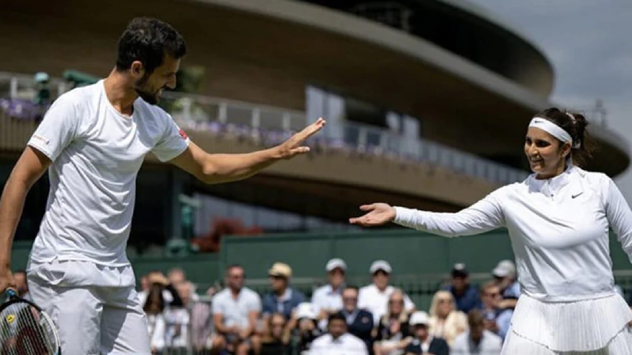 Sania Mirza and mate Pavic pair enters in Semifinal of wimbledon Open 2022