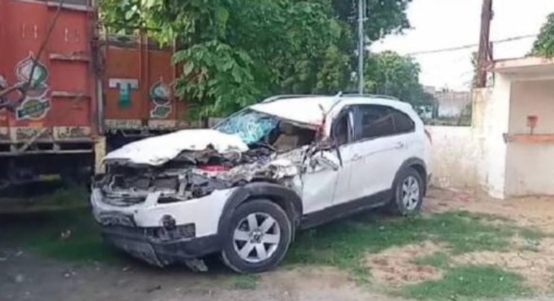 Two home guards return from Obra, crushed to death by car