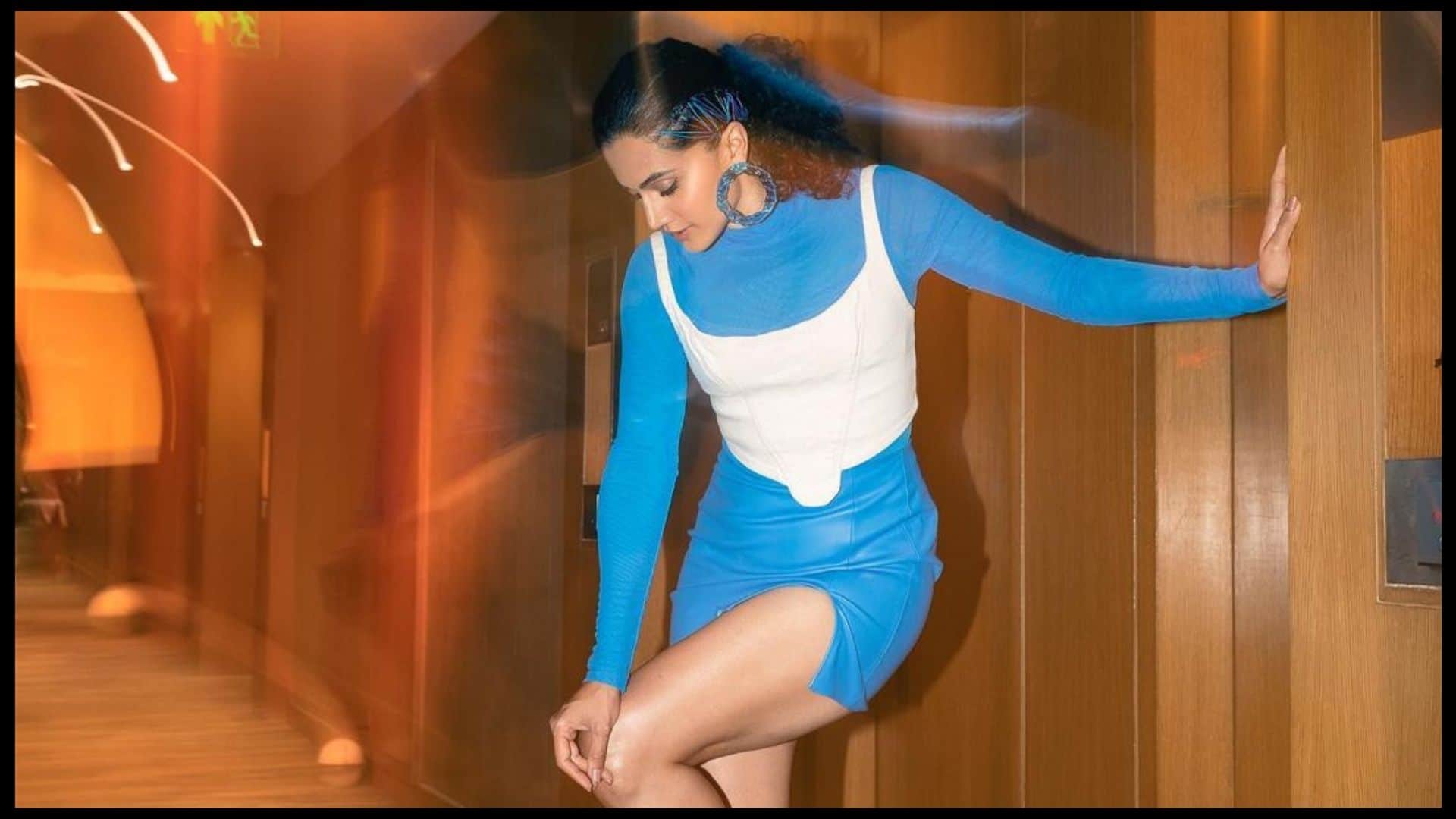 taapsee pannu look stunnig in her latest photos in white white dress shared on instagram