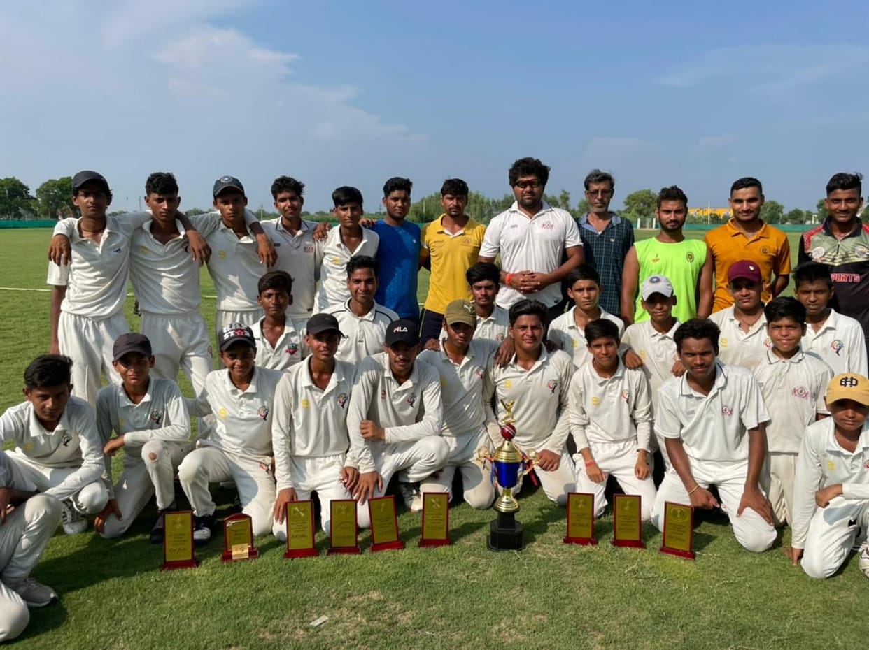 Hathras: RSCA A captured the cricket series