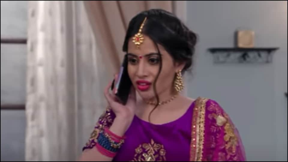 Urfi javed traditional look in tv serial aye mere humsafar here the video