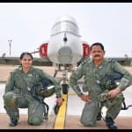 वायुसेना के पिता-पुत्री