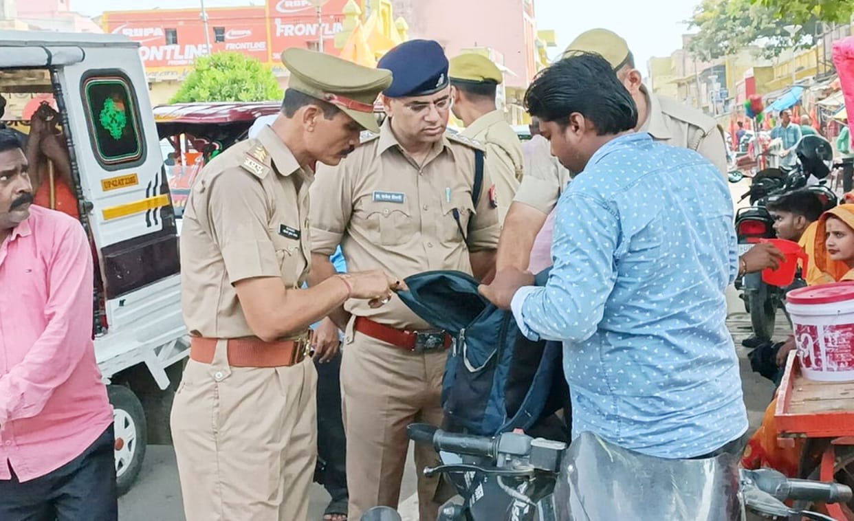 Ramnagari on alert on the anniversary of terrorist attack