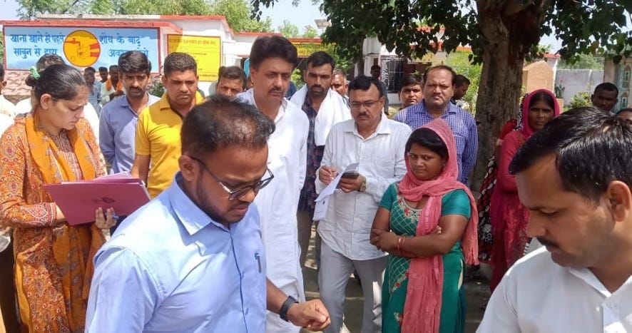 CDO visited village Rampur Chatha
