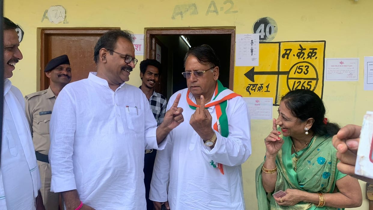 MP Local Body Election: 14 percent voting in the state till 9 am, male voters ahead of women