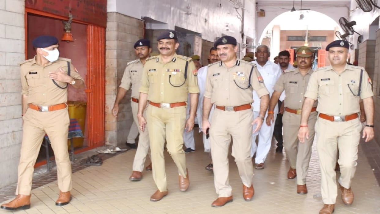 Kanwar Yatra 2022: ADG and IG checks  preparation of fair in Pura Mahadev appealed to make Bakrid-Kanwar Yatra peaceful
