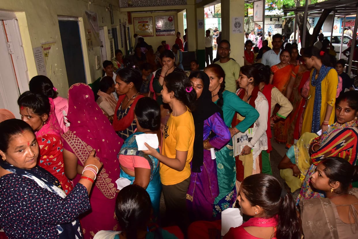 Ultrasound not done in women's hospital