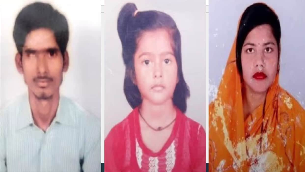 husband wife and eight year daughter suicide in agra dead bodies found hanging in room