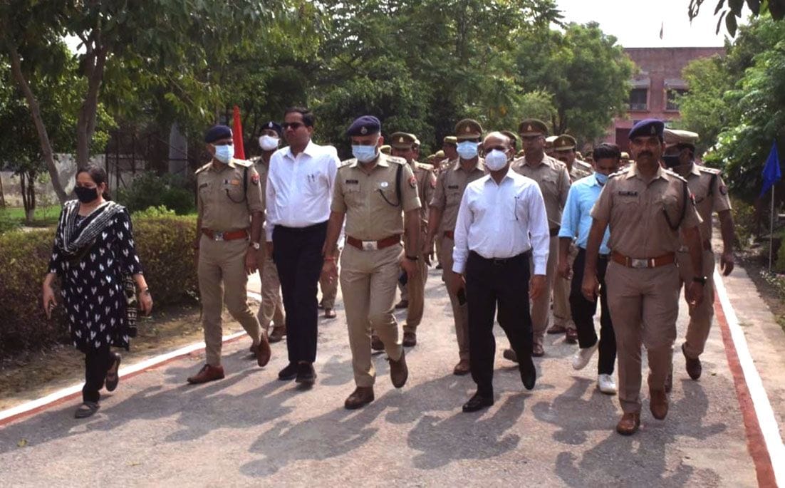 District Judge and SP did surprise inspection of District Jail