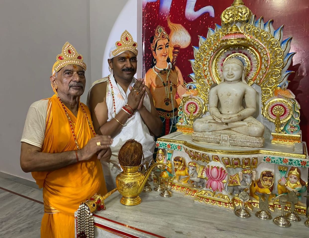 Neminath celebrated Moksha Kalyanak Day