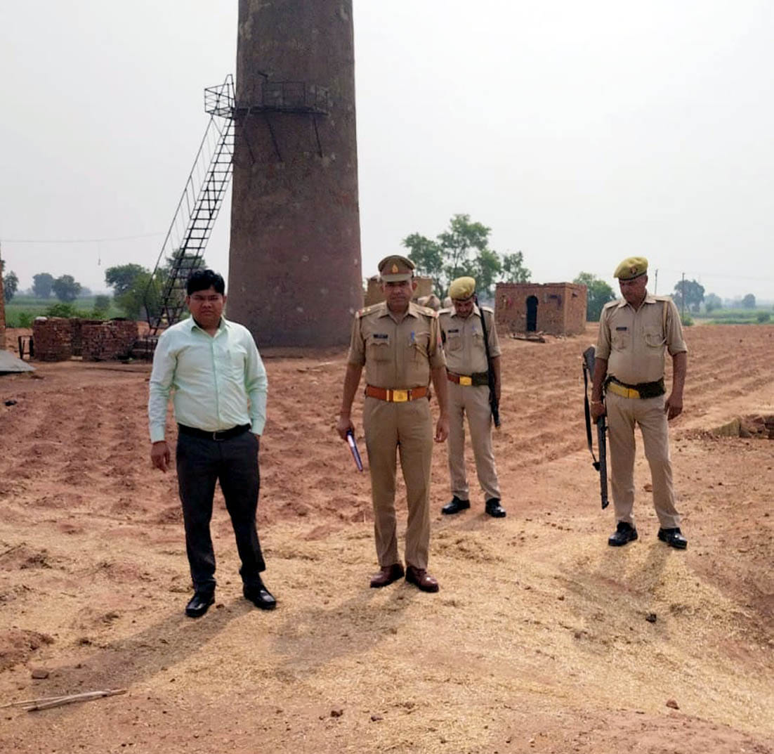 Closed two brick kilns running without permission
