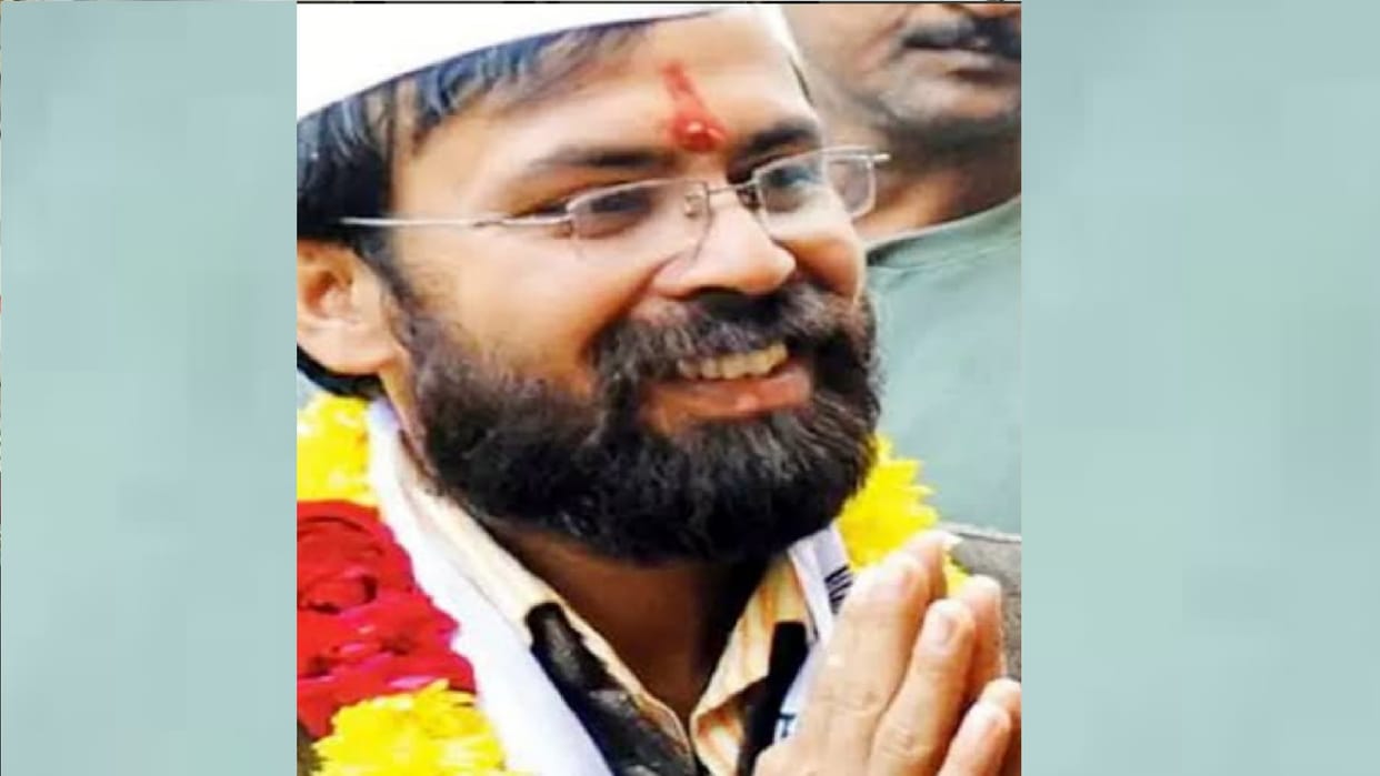 Aam Aadmi Party MLA Akhilesh Tripathi is accused of assaulting two people including a confectioner case registered