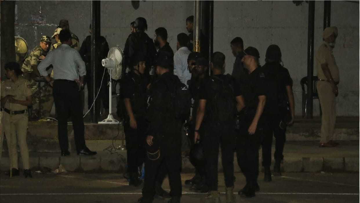 Mock Drill firing in Punjab Haryana assembly terrorists held employees hostage