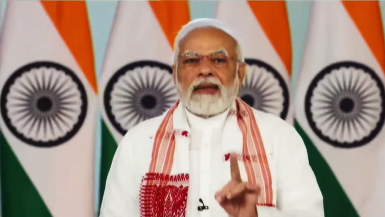 PM Modi said media played a positive role Assam is writing a new story of development due to public participation