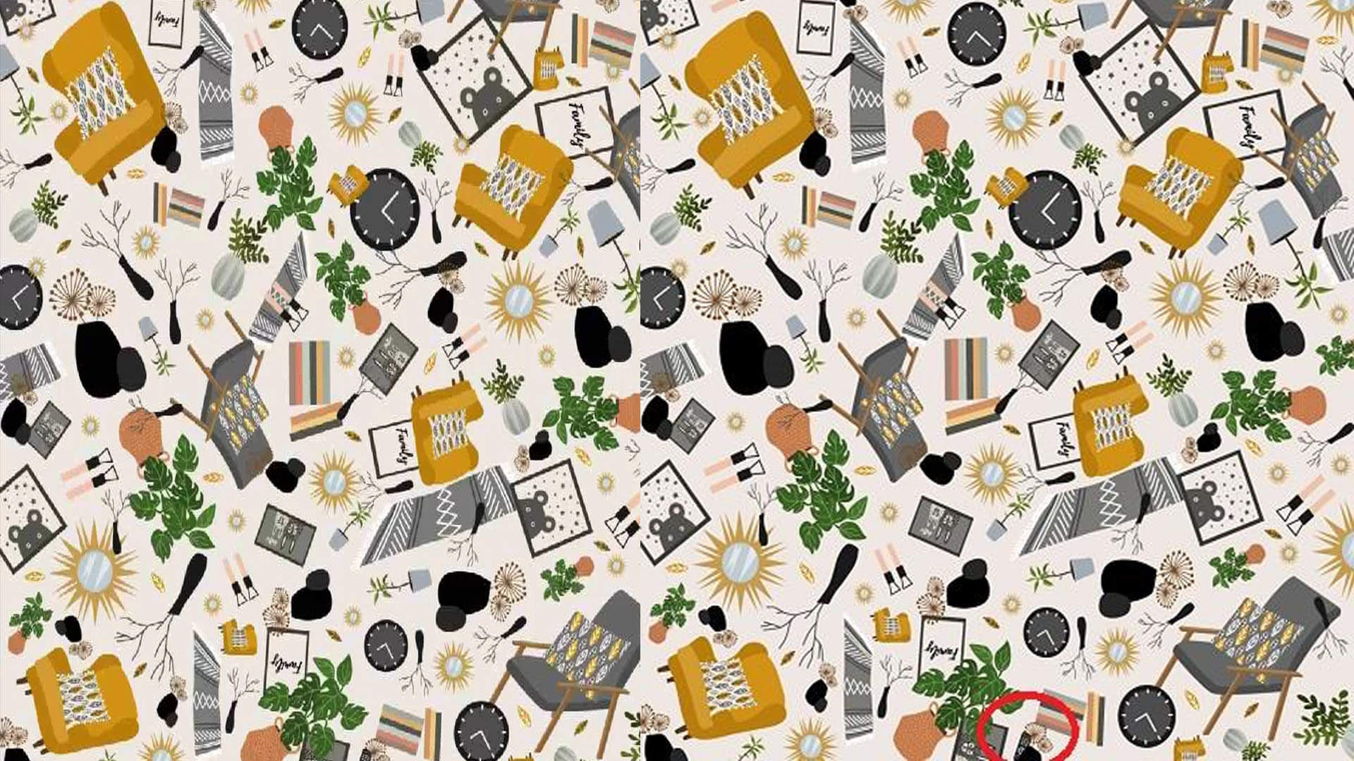 optical illusion can you spot the hidden remote in the picture puzzle google trends today news in hindi