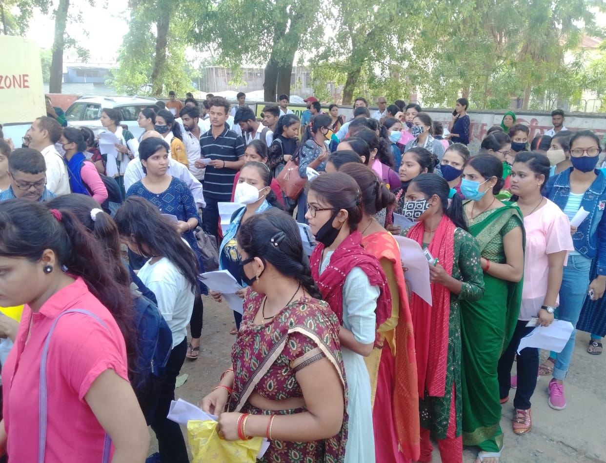 229 candidates left the entrance exam of B.Ed