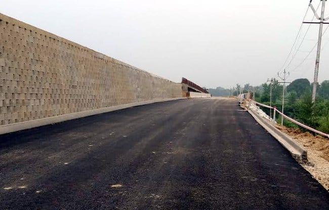 Service lane of Krishna river bridge ready, all vehicles will run from today