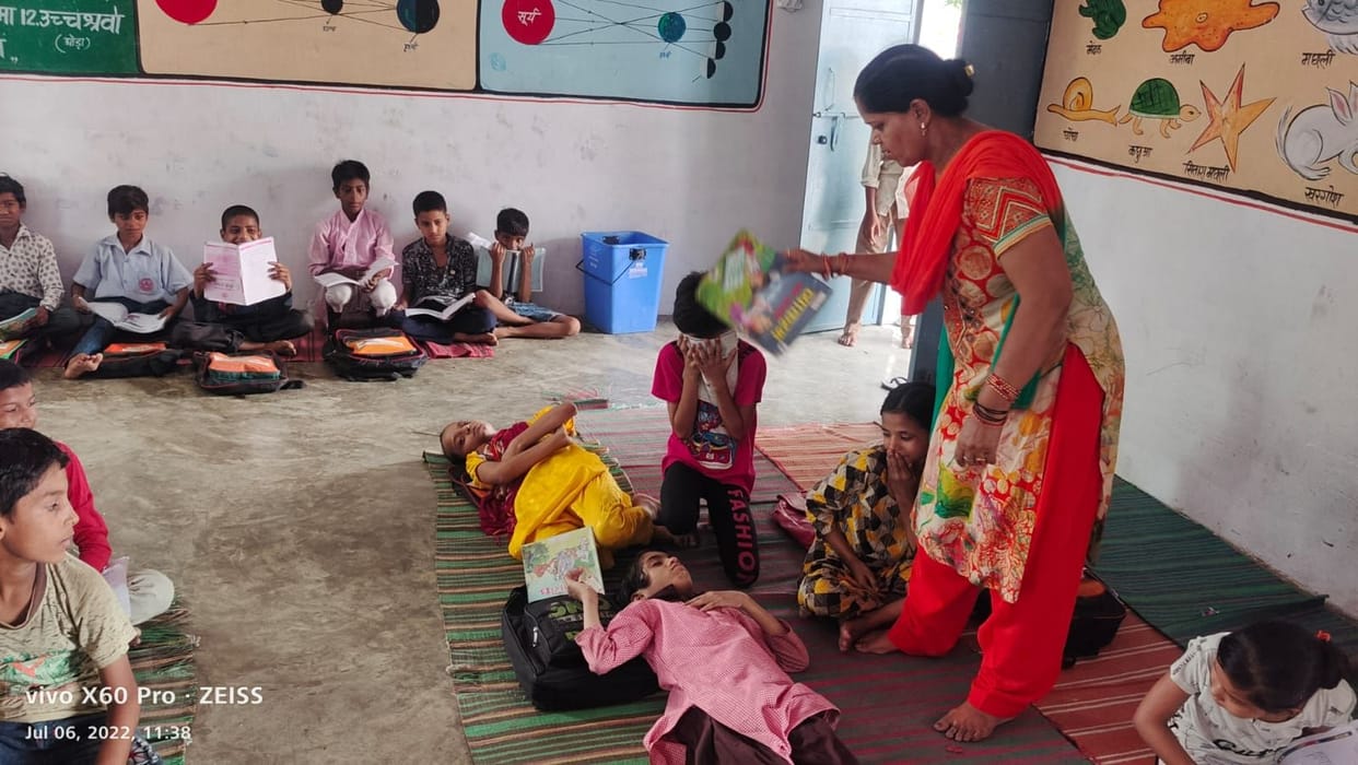 Two girl students fell unconscious in school due to scorching heat