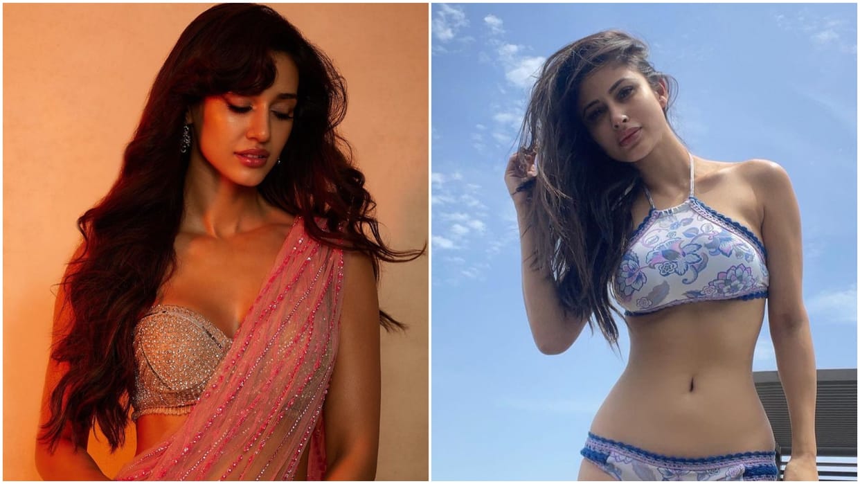 Photos of the day: disha patani glamorous look in saree and mouni roy bikini photos vaani Kapoor taapsee pannu rashmi desai vijay devarakonda