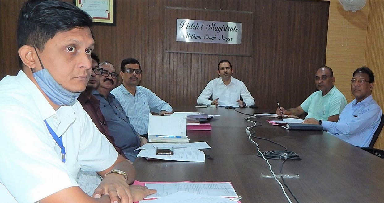 cabinet minister Saurabh Bahuguna take video conferece