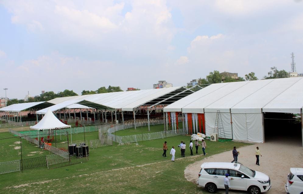 PM Modi Varanasi Visit on 7th july Rally venue under supervision of SPG  Section 144 implemented